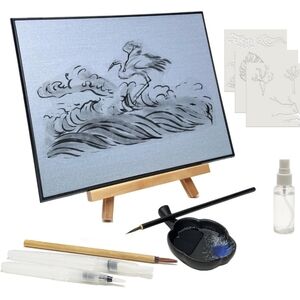 New In Box! AOVOA Zen Meditation Water Drawing Board Set